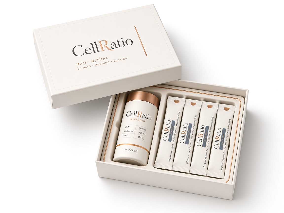 CellRatio Nad+ Ritual — the box · 30 days