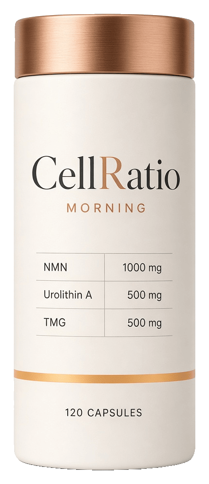 CellRatio Morning Capsules — component · nad+ ritual · 120 capsules